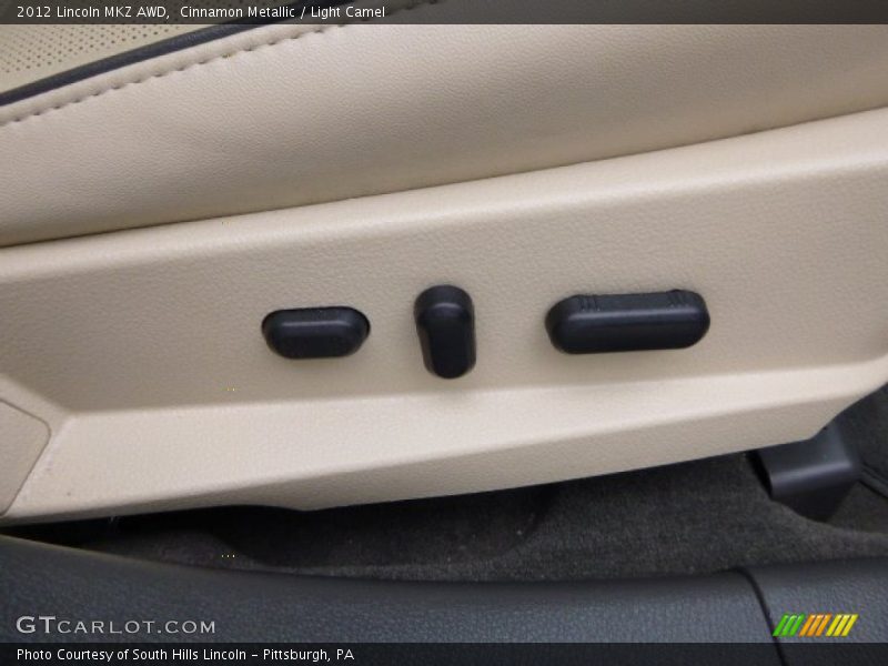 Cinnamon Metallic / Light Camel 2012 Lincoln MKZ AWD