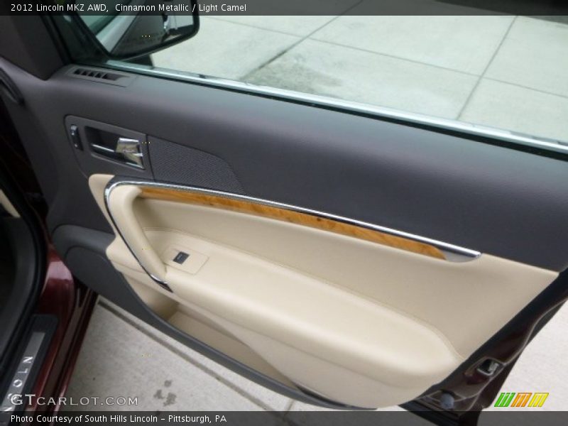 Cinnamon Metallic / Light Camel 2012 Lincoln MKZ AWD