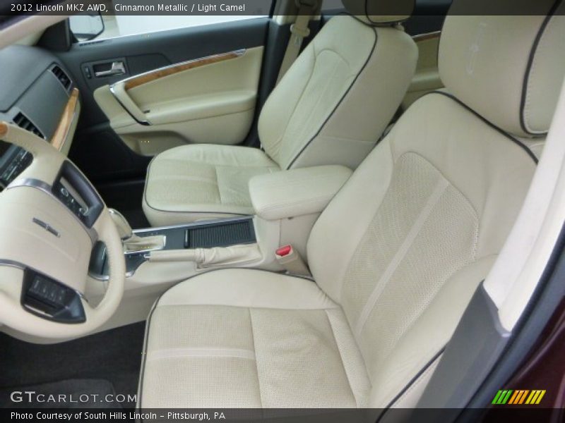 Cinnamon Metallic / Light Camel 2012 Lincoln MKZ AWD
