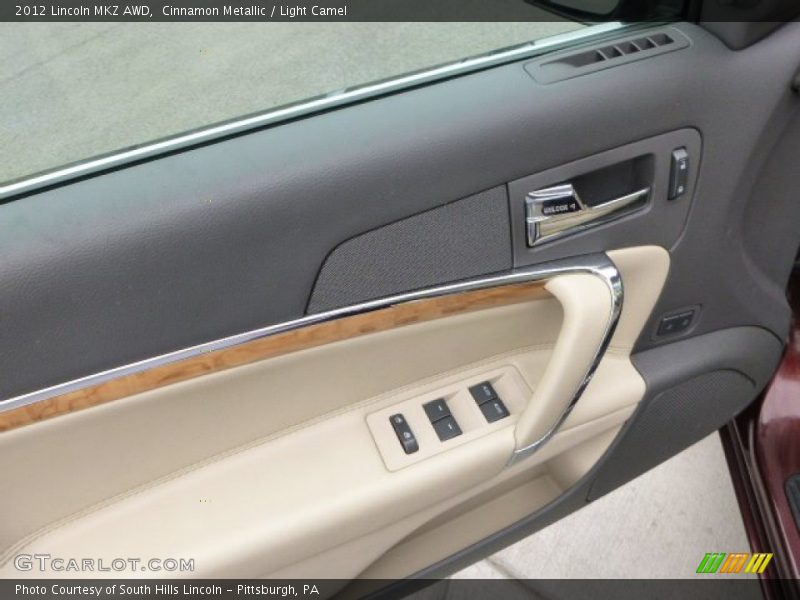 Cinnamon Metallic / Light Camel 2012 Lincoln MKZ AWD