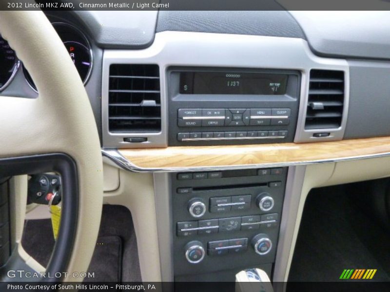 Cinnamon Metallic / Light Camel 2012 Lincoln MKZ AWD