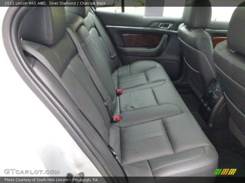 Silver Diamond / Charcoal Black 2013 Lincoln MKS AWD