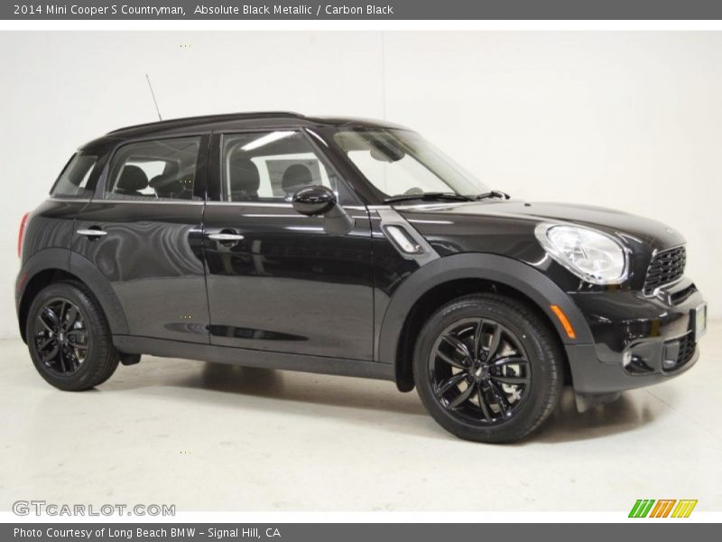 Absolute Black Metallic / Carbon Black 2014 Mini Cooper S Countryman