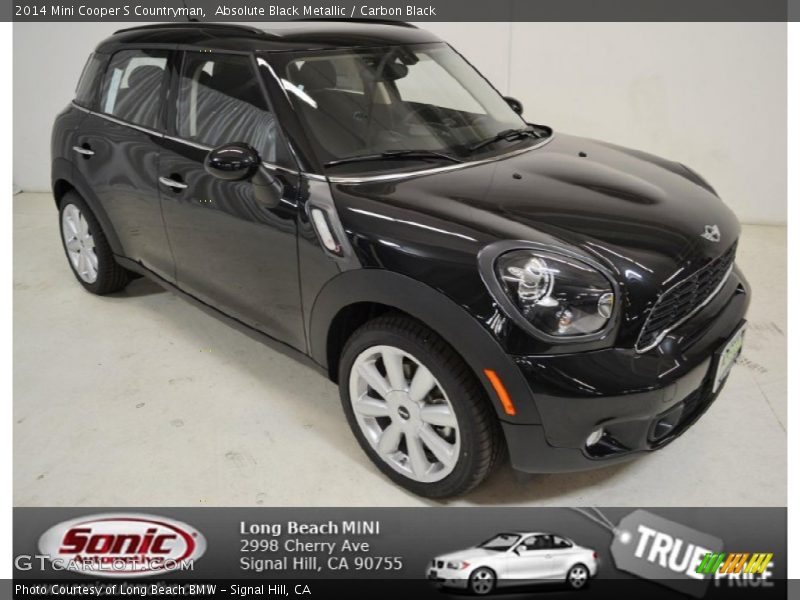 Absolute Black Metallic / Carbon Black 2014 Mini Cooper S Countryman