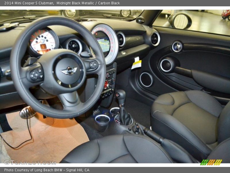 Midnight Black Metallic / Carbon Black 2014 Mini Cooper S Clubman