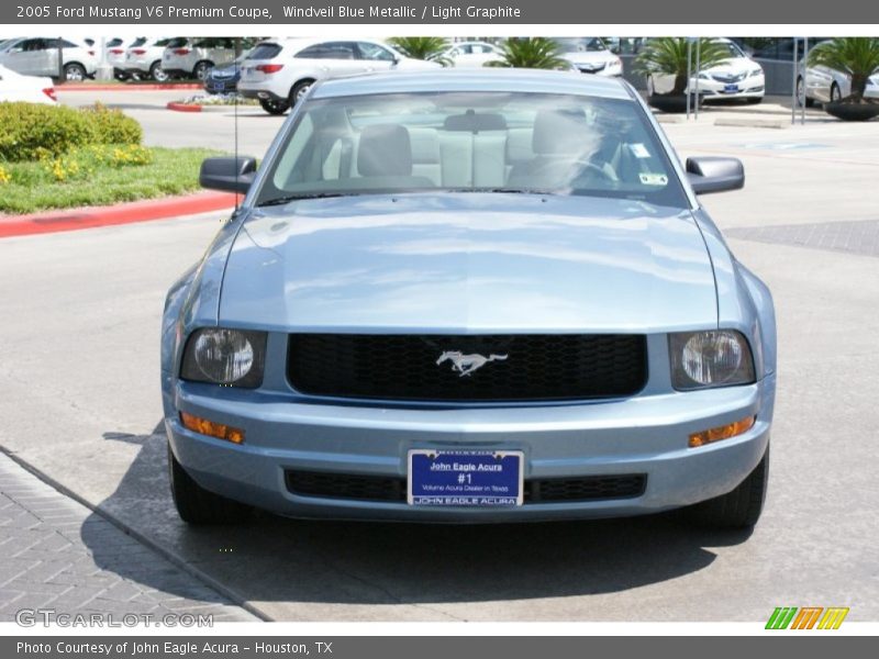 Windveil Blue Metallic / Light Graphite 2005 Ford Mustang V6 Premium Coupe