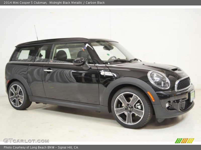 Midnight Black Metallic / Carbon Black 2014 Mini Cooper S Clubman