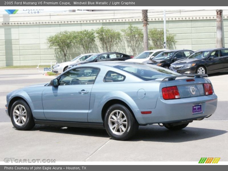 Windveil Blue Metallic / Light Graphite 2005 Ford Mustang V6 Premium Coupe
