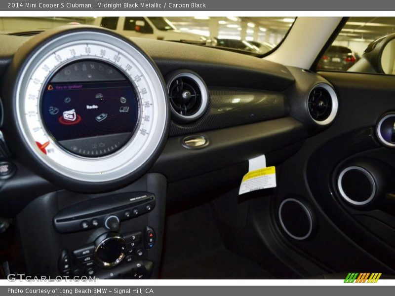 Midnight Black Metallic / Carbon Black 2014 Mini Cooper S Clubman