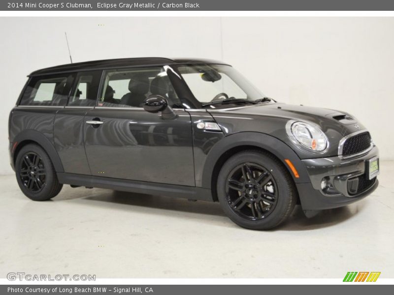 Eclipse Gray Metallic / Carbon Black 2014 Mini Cooper S Clubman