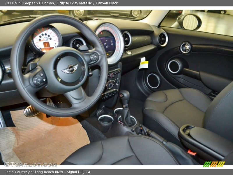 Eclipse Gray Metallic / Carbon Black 2014 Mini Cooper S Clubman