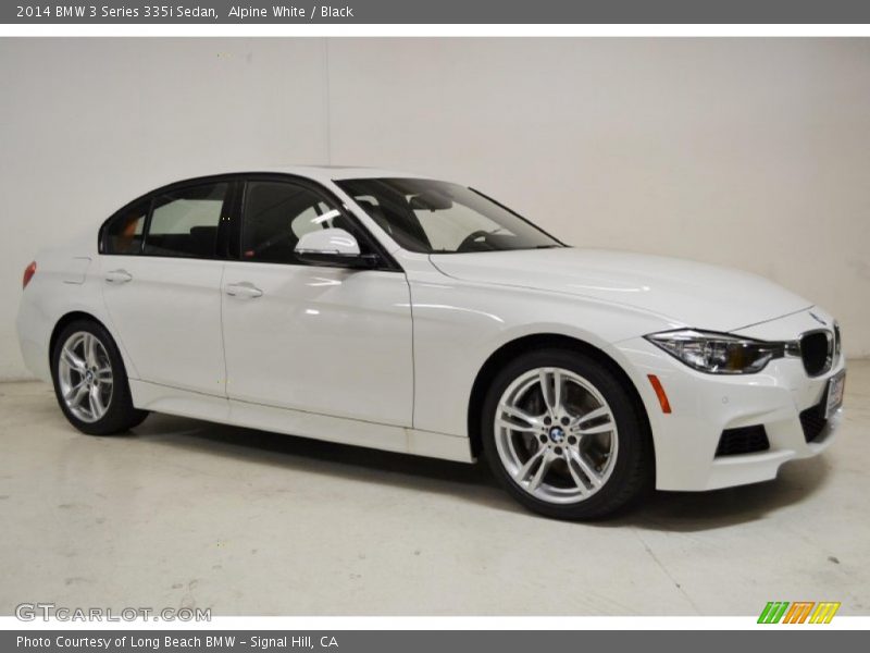 Alpine White / Black 2014 BMW 3 Series 335i Sedan