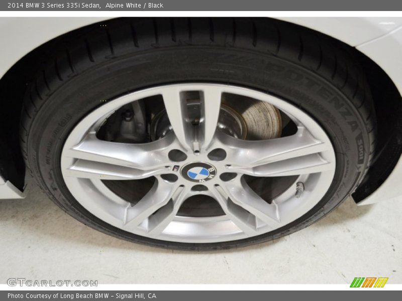 Alpine White / Black 2014 BMW 3 Series 335i Sedan