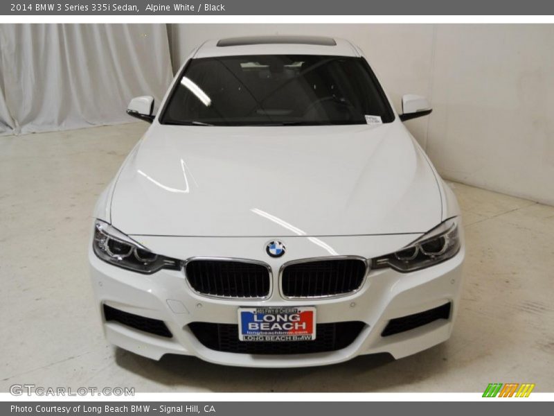 Alpine White / Black 2014 BMW 3 Series 335i Sedan
