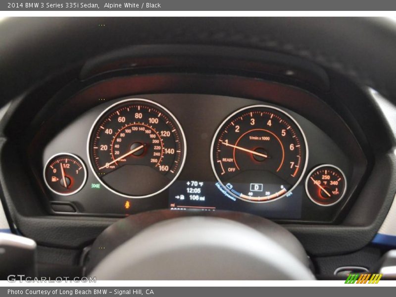 Alpine White / Black 2014 BMW 3 Series 335i Sedan