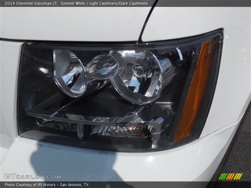 Summit White / Light Cashmere/Dark Cashmere 2014 Chevrolet Suburban LT