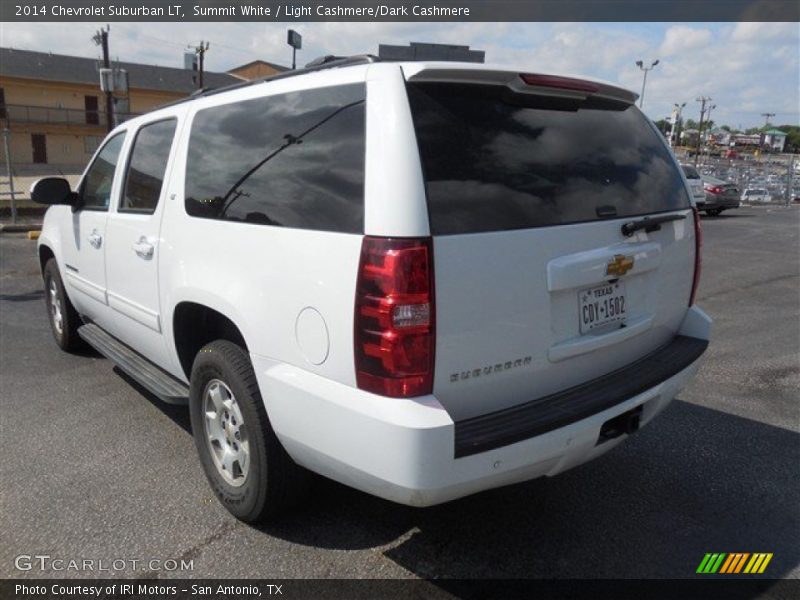 Summit White / Light Cashmere/Dark Cashmere 2014 Chevrolet Suburban LT