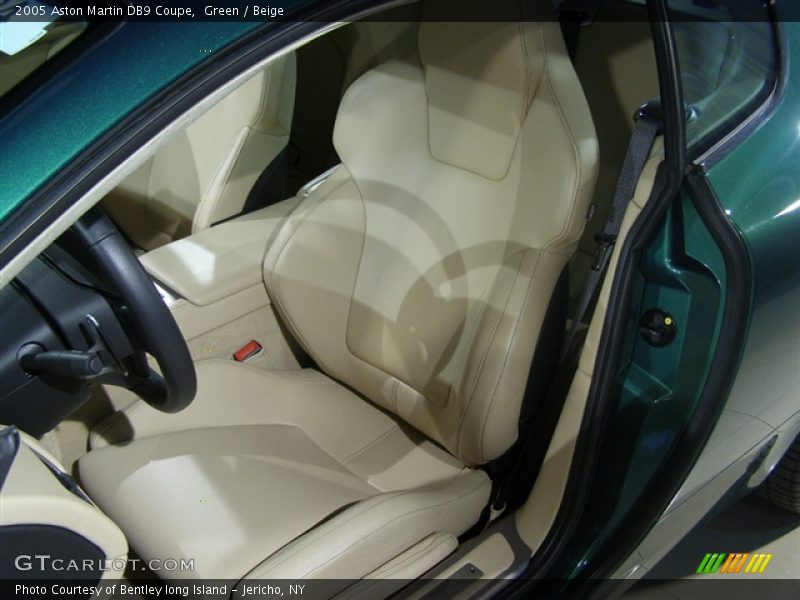 Green / Beige 2005 Aston Martin DB9 Coupe