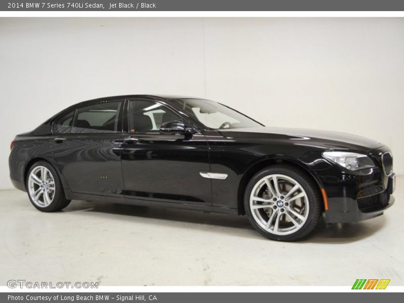Jet Black / Black 2014 BMW 7 Series 740Li Sedan