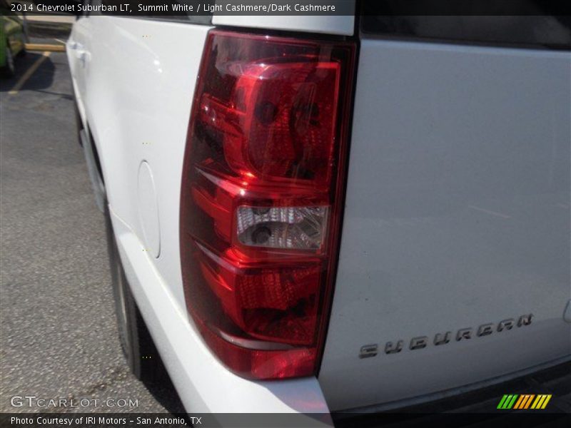Summit White / Light Cashmere/Dark Cashmere 2014 Chevrolet Suburban LT