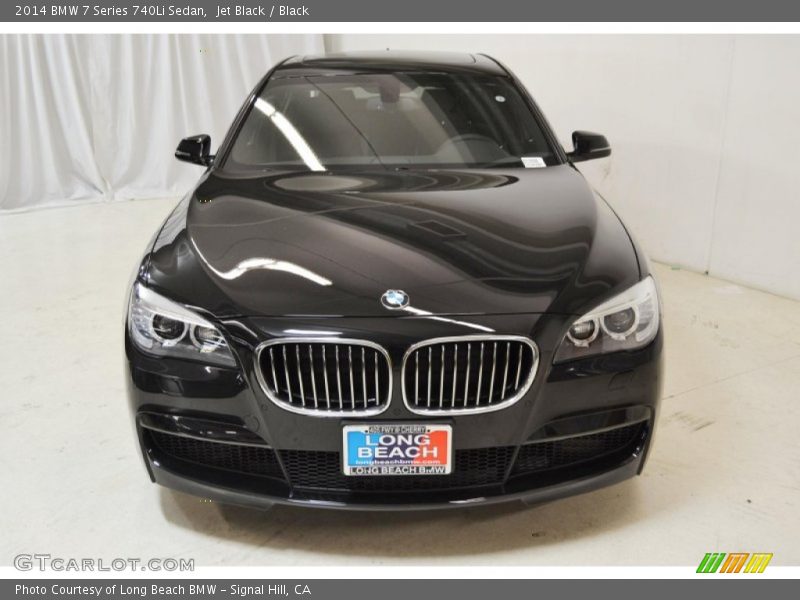 Jet Black / Black 2014 BMW 7 Series 740Li Sedan