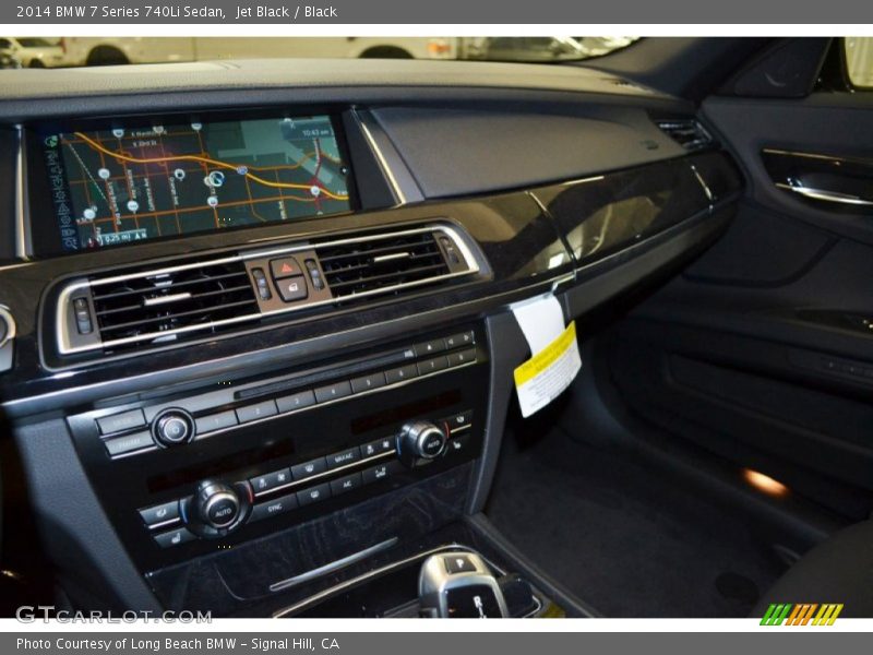 Jet Black / Black 2014 BMW 7 Series 740Li Sedan