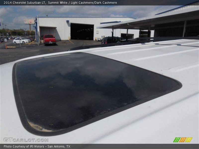 Summit White / Light Cashmere/Dark Cashmere 2014 Chevrolet Suburban LT