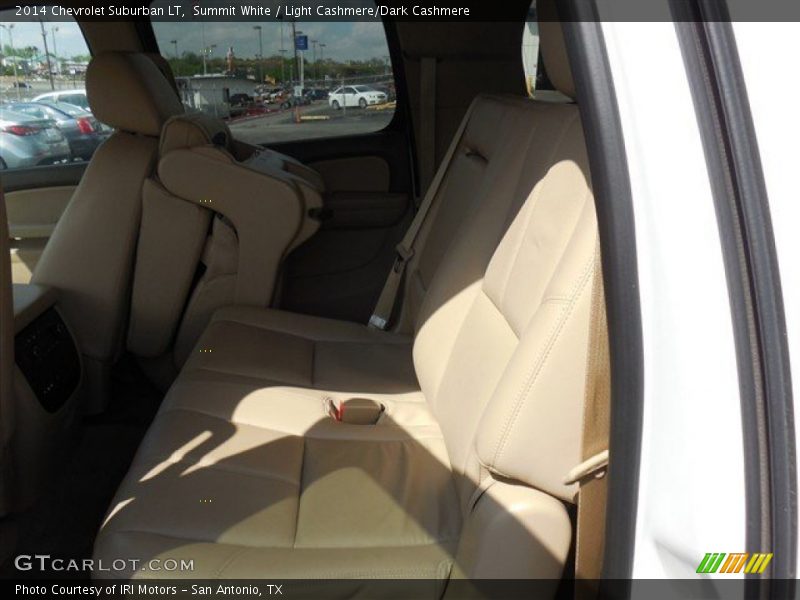 Summit White / Light Cashmere/Dark Cashmere 2014 Chevrolet Suburban LT