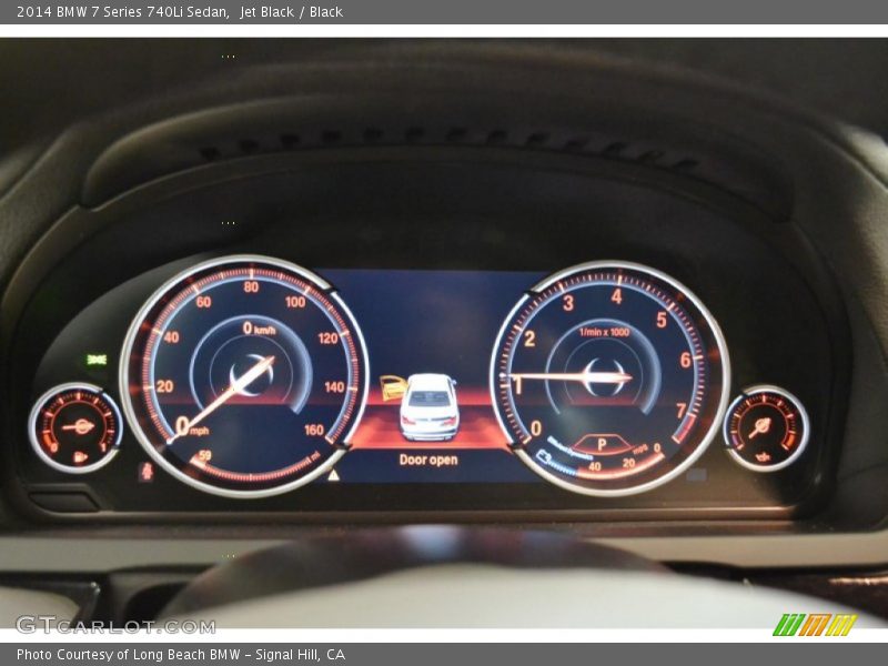 Jet Black / Black 2014 BMW 7 Series 740Li Sedan