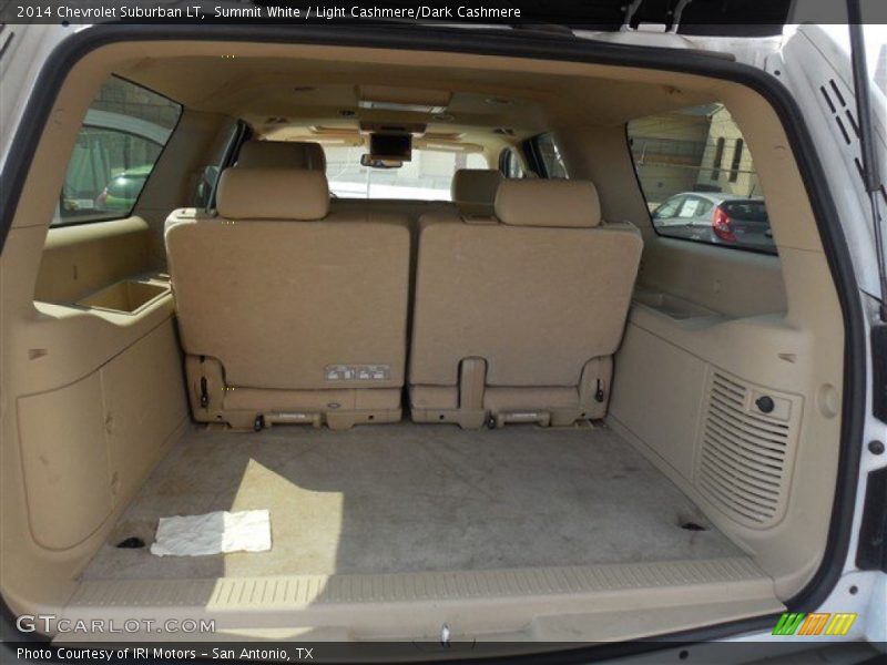 Summit White / Light Cashmere/Dark Cashmere 2014 Chevrolet Suburban LT