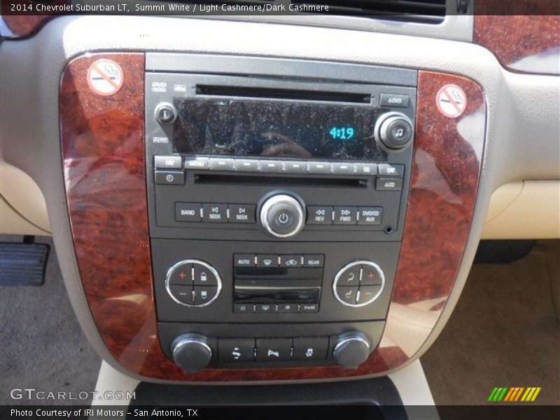 Summit White / Light Cashmere/Dark Cashmere 2014 Chevrolet Suburban LT