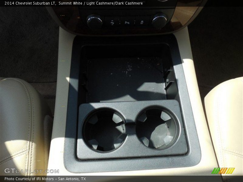 Summit White / Light Cashmere/Dark Cashmere 2014 Chevrolet Suburban LT