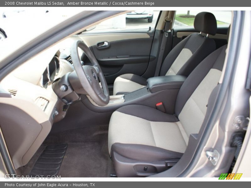 Amber Bronze Metallic / Cocoa/Cashmere Beige 2008 Chevrolet Malibu LS Sedan