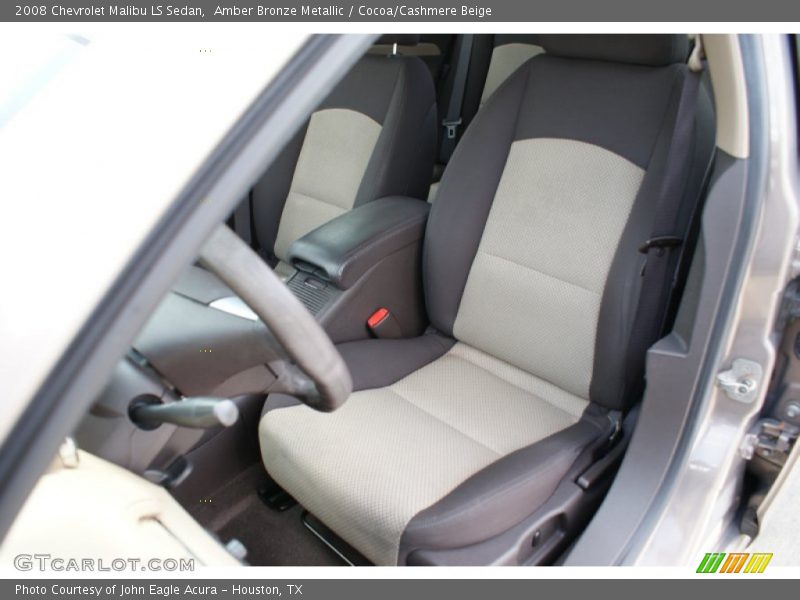 Amber Bronze Metallic / Cocoa/Cashmere Beige 2008 Chevrolet Malibu LS Sedan