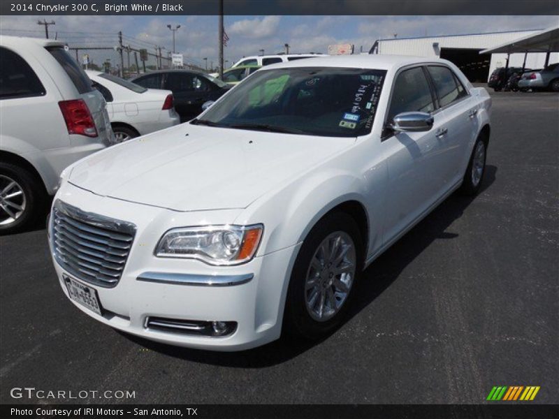 Bright White / Black 2014 Chrysler 300 C