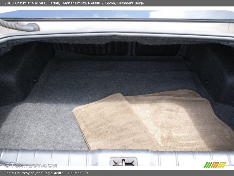 Amber Bronze Metallic / Cocoa/Cashmere Beige 2008 Chevrolet Malibu LS Sedan