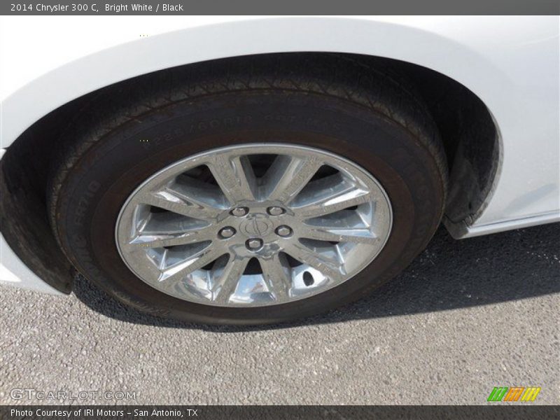 Bright White / Black 2014 Chrysler 300 C