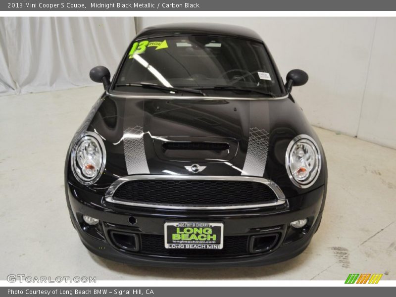 Midnight Black Metallic / Carbon Black 2013 Mini Cooper S Coupe