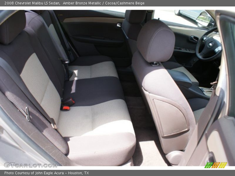Amber Bronze Metallic / Cocoa/Cashmere Beige 2008 Chevrolet Malibu LS Sedan