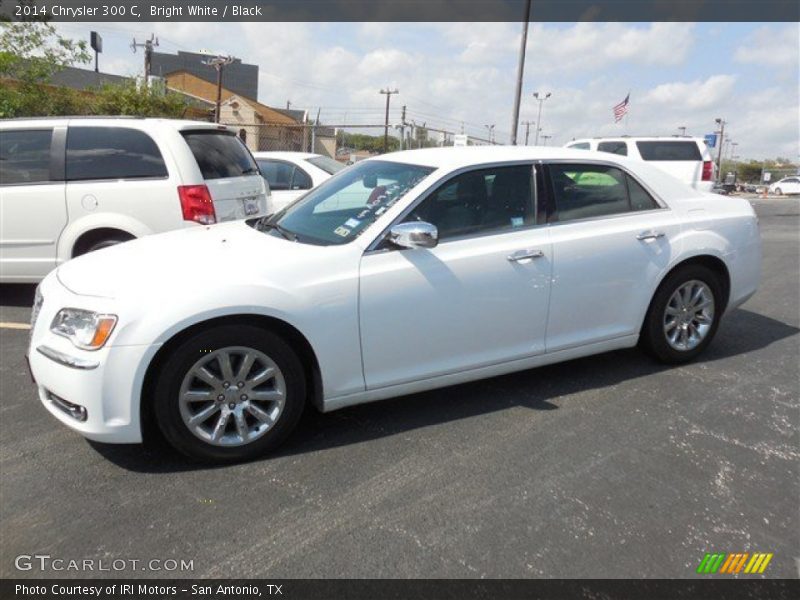 Bright White / Black 2014 Chrysler 300 C