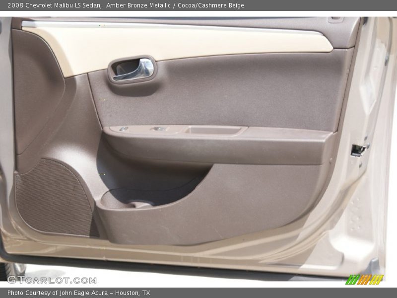 Amber Bronze Metallic / Cocoa/Cashmere Beige 2008 Chevrolet Malibu LS Sedan
