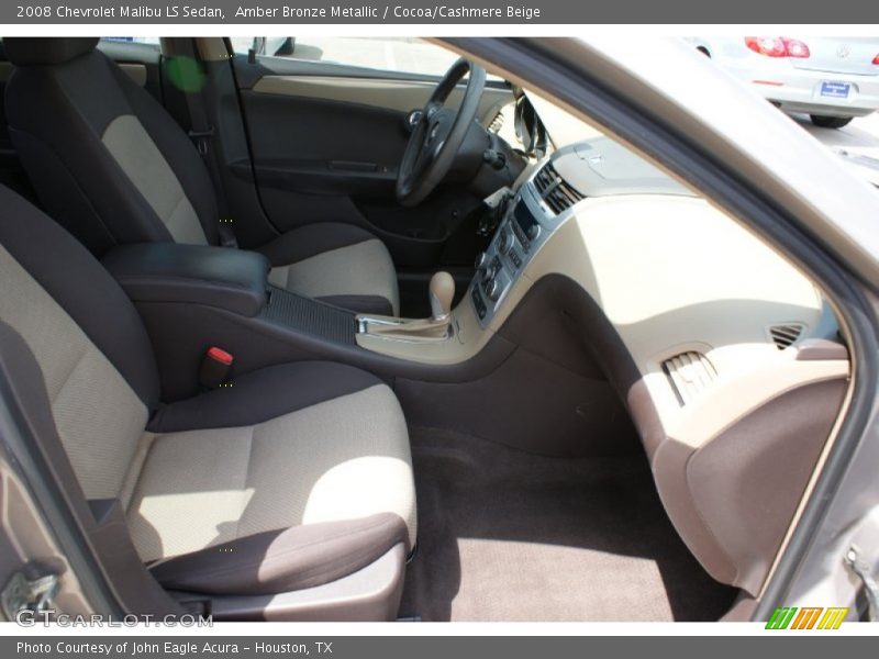 Amber Bronze Metallic / Cocoa/Cashmere Beige 2008 Chevrolet Malibu LS Sedan