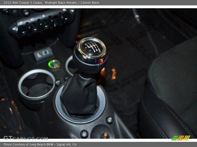 Midnight Black Metallic / Carbon Black 2013 Mini Cooper S Coupe