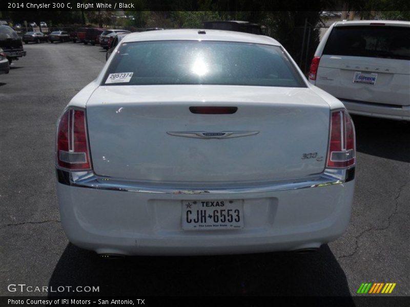 Bright White / Black 2014 Chrysler 300 C