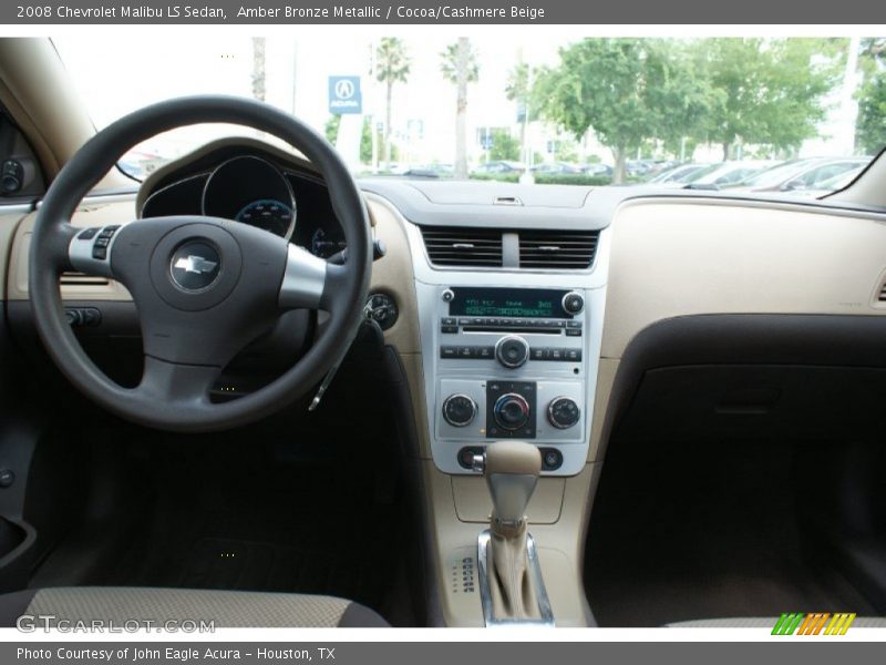 Amber Bronze Metallic / Cocoa/Cashmere Beige 2008 Chevrolet Malibu LS Sedan