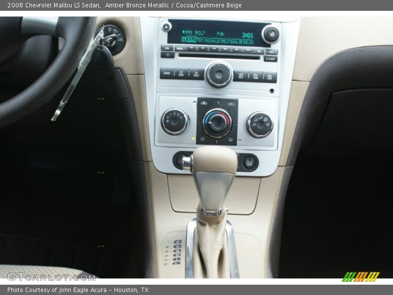 Amber Bronze Metallic / Cocoa/Cashmere Beige 2008 Chevrolet Malibu LS Sedan