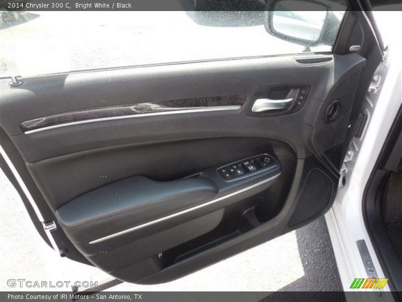 Bright White / Black 2014 Chrysler 300 C