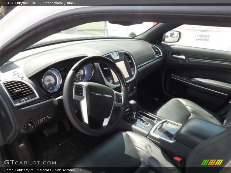 Bright White / Black 2014 Chrysler 300 C