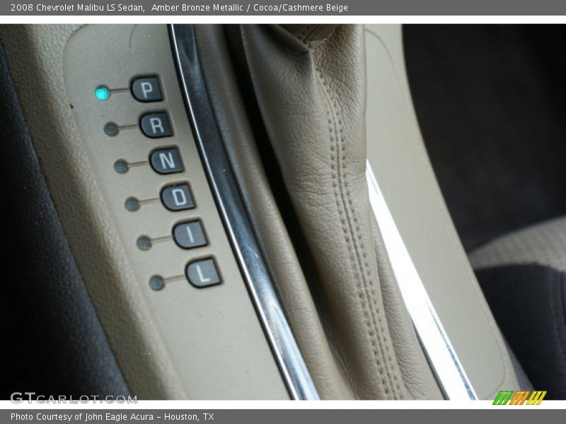 Amber Bronze Metallic / Cocoa/Cashmere Beige 2008 Chevrolet Malibu LS Sedan