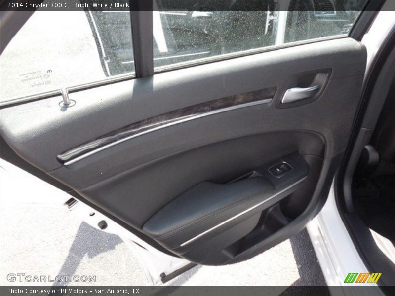 Bright White / Black 2014 Chrysler 300 C